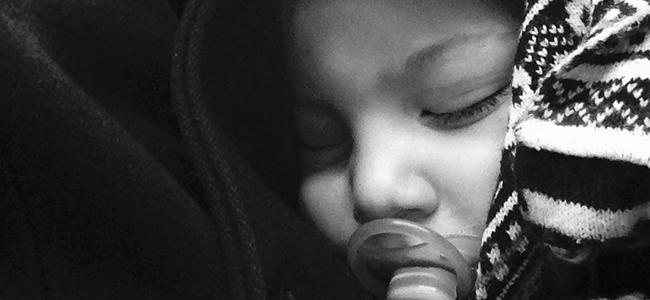 A SLEEPING KIDDO IS THE CUTEST KIND (AND QUIETEST)